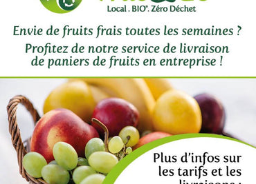 Livraison de paniers de fruits en entreprise !