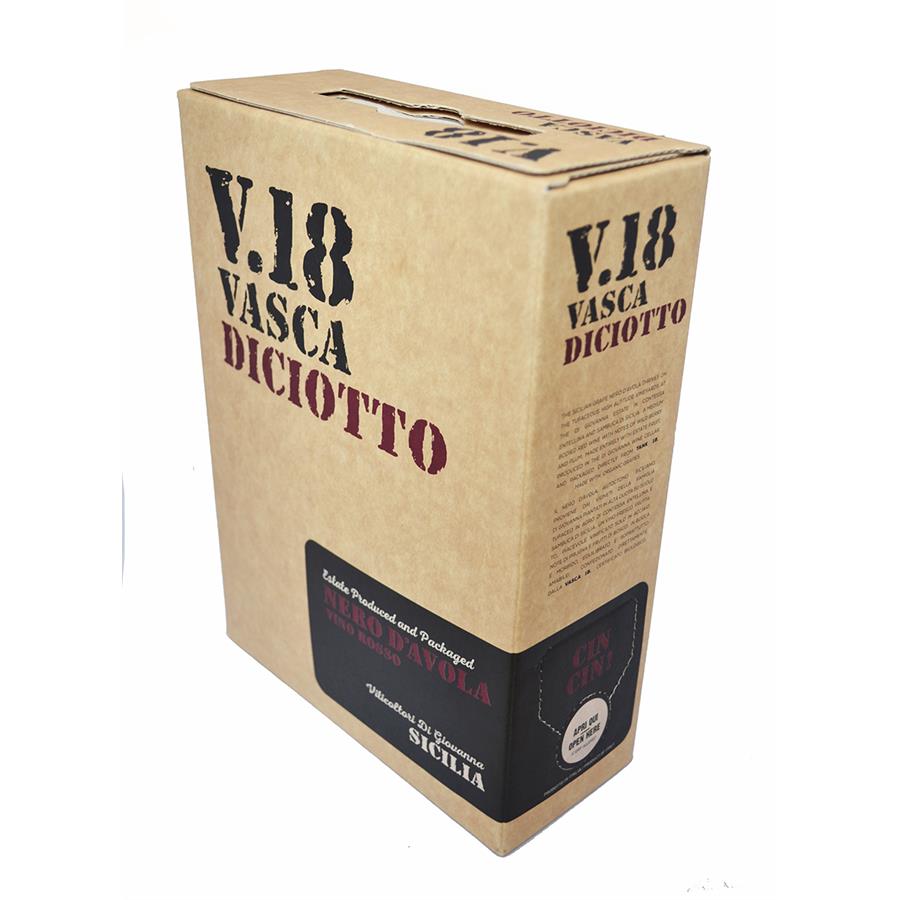 Cubi vin rouge Nero D'Avola 3l
