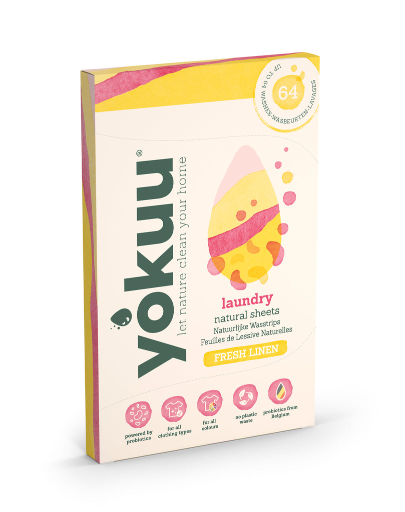 Yokuu Feuilles lessives - linge frais 32pc