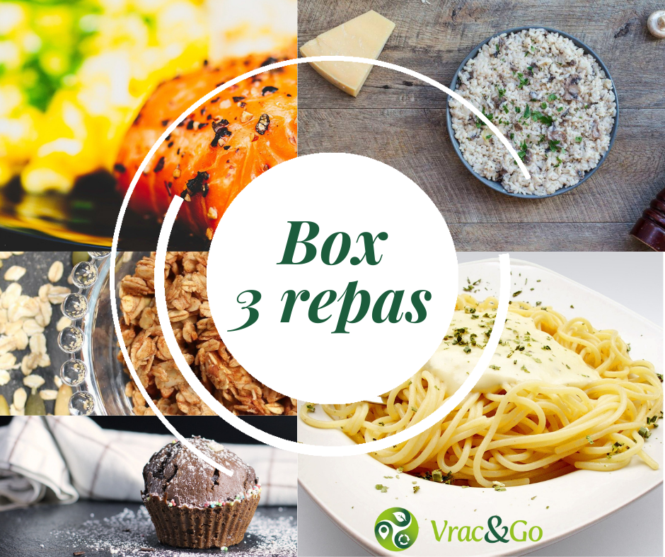Box 3 repas classique - n°1 - par personne