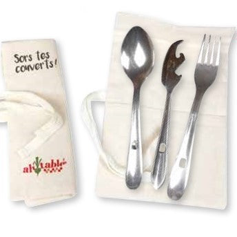 Set de couvert nomade (15.10€/set)