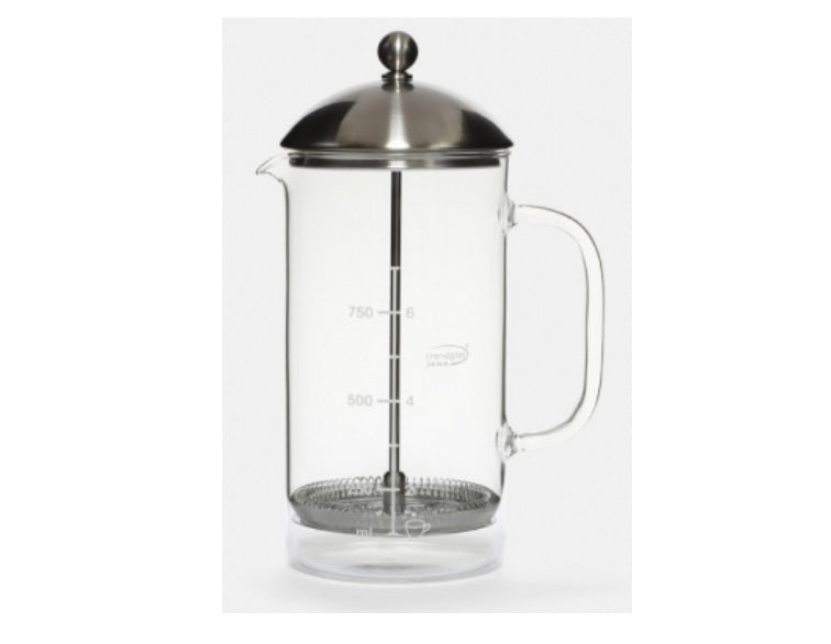 Cafetière à piston verre/inox 1L (29.95 € )