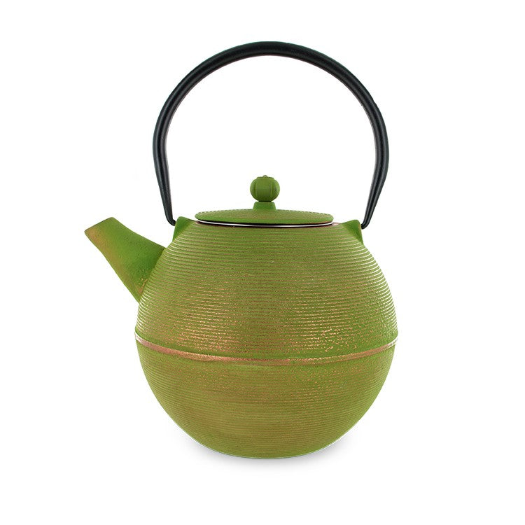 Théière Ming vert/or 1L