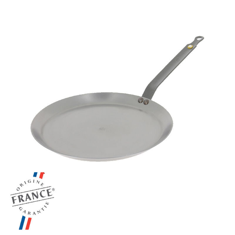 Poêle à crêpes Mineral 30cm (acier - De Buyer - Made in France)