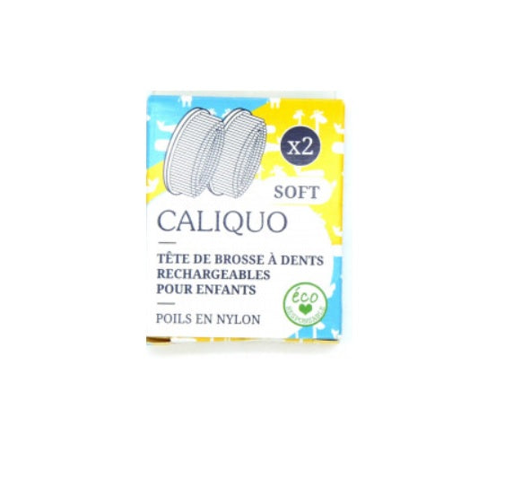 Lot de 2 recharge brosse à dent enfant (3.60€/pièce)