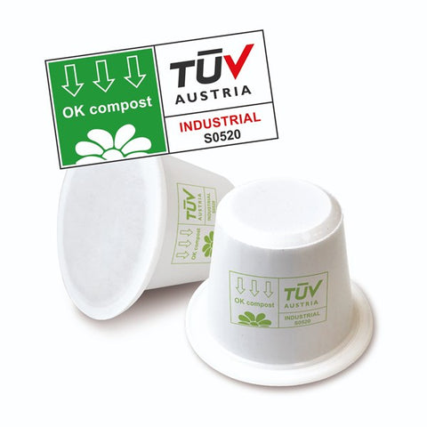 Capsule café Mano Mano à la pièce (0,32€/pce) - Biocompostable