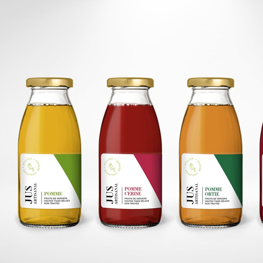 Jus Pomme -Ortie 25cl   - Atelier Constant-Berger (Herve)