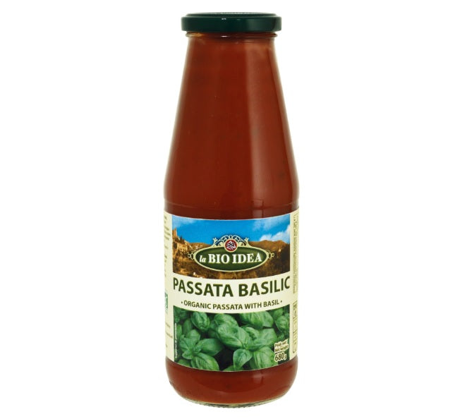 Passata basilic bio 680g
