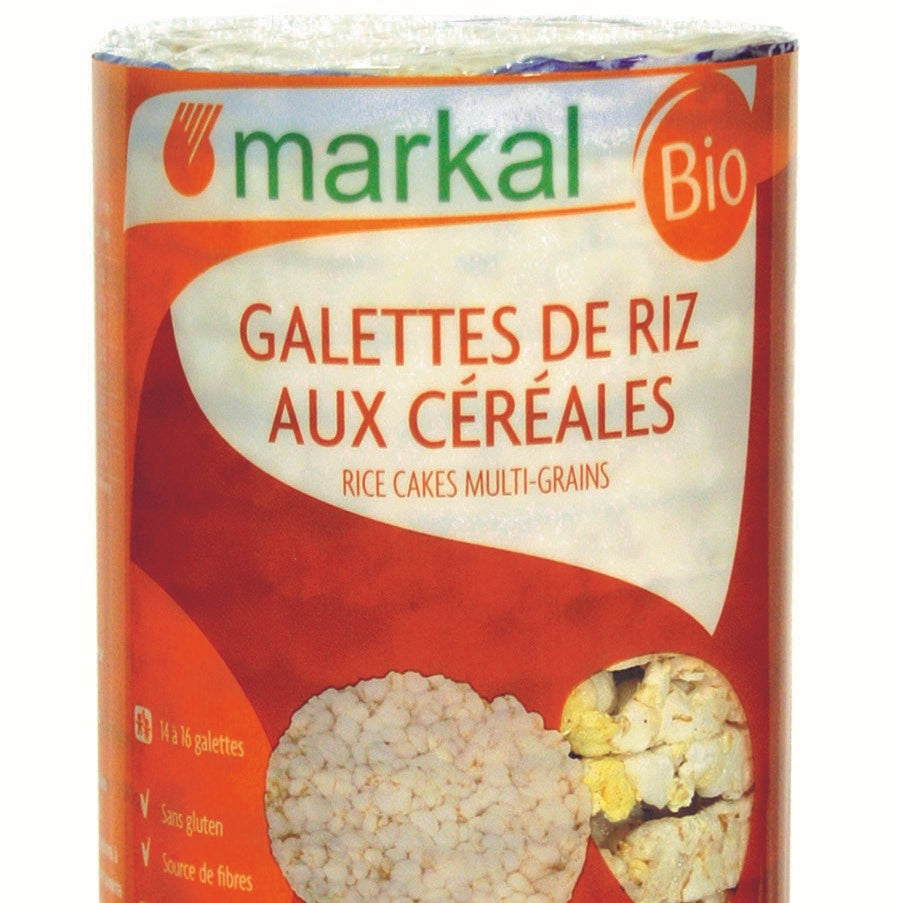 Galettes de riz aux 3 céréales 100g