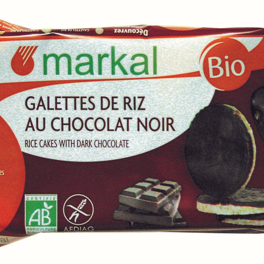 Galettes de riz chocolat noir 100g