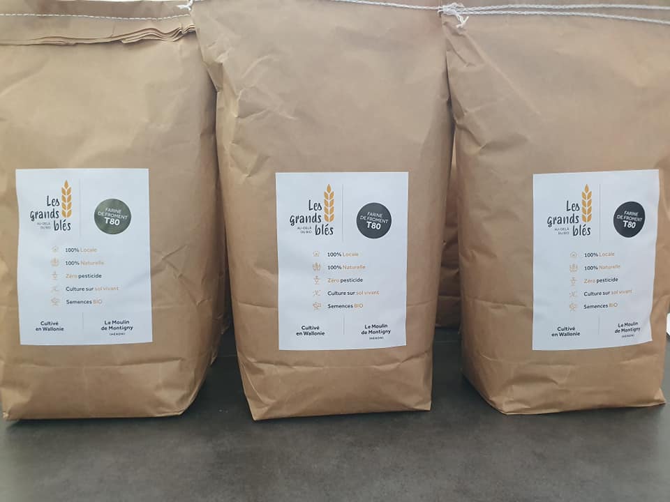 Farine Epeautre Sérénité (78%) complète 3Kg "Les Grands Blés"