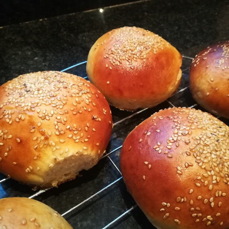 Pains buns pour Hamburgers 1X/mois