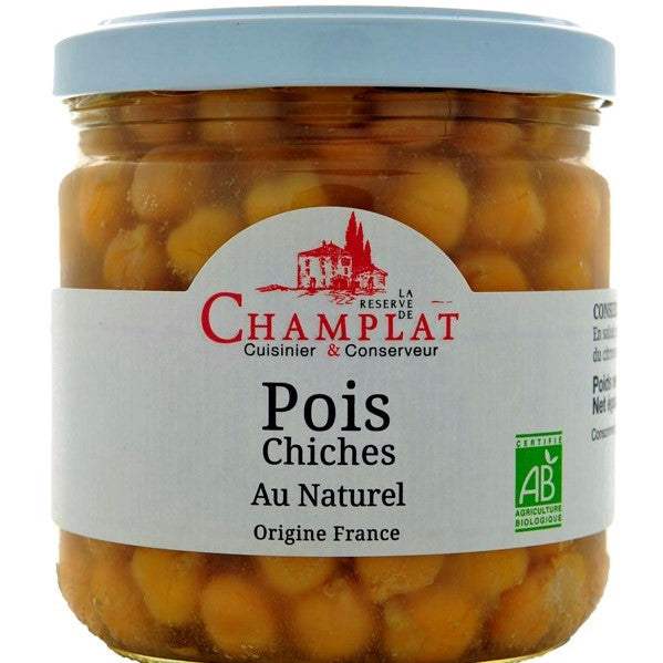 POIS CHICHES AU NATUREL 240G