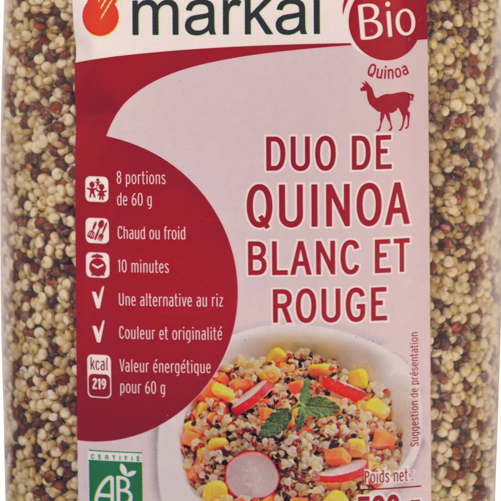 QUINOA ROUGE ET BLANC 500G