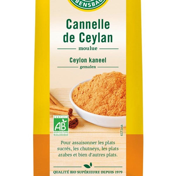 Cannelle de Ceylan en poudre biologique