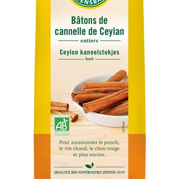 Cannelle de Ceylan en bâtons (20g) – Au Gramme Près