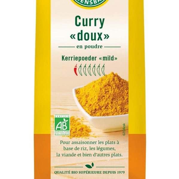 Curry « doux » en poudre 50g
