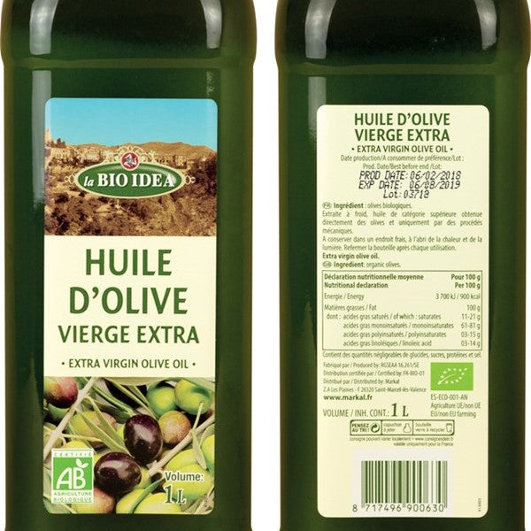 Huile d'olive extra 1L