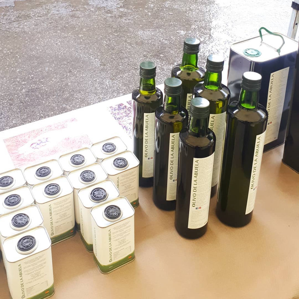 Huile d'Olive Romarin 25cl bidon Inox by "Olivo de la Abuela"