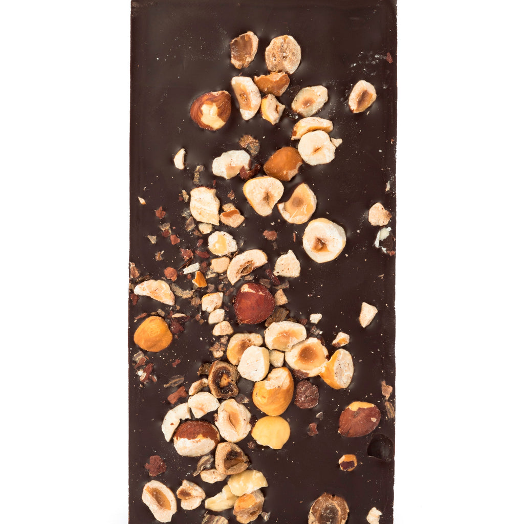 Tablette chocolat noir 70% noisettes NAO