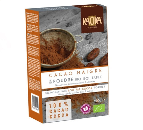 Cacao maigre en poudre 250g