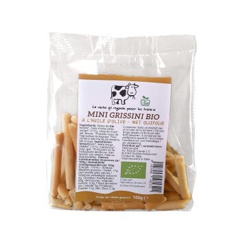 LA VACHE BIO Mini grissini à l'huile d'olive 100g bio