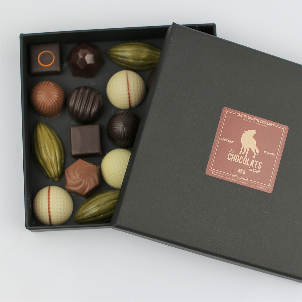 Coffret 25 pralines "La Ferme des Loups"