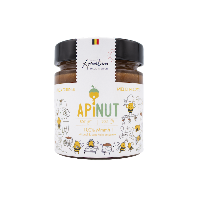 Miel Apinut 250G (Pâte à tartiner Miel-Noisettes)