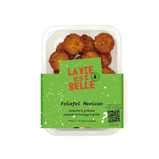 Falafel Mexicain (Jalapeno & Fromage grillé) 200g (16pc)