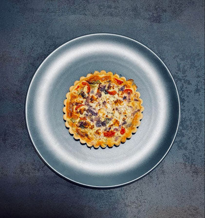 Tarte salée Grecque 14cm "chez VIVA" (feta, tomate, olive) VG