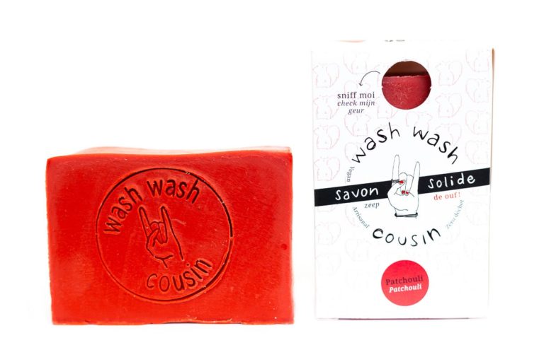 Savon solide patchouli  "Wash Wash Cousin"