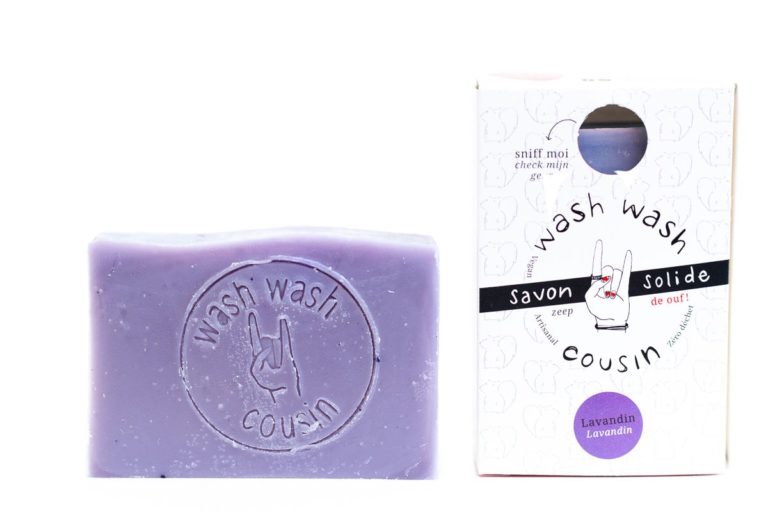 Savon solide lavandin  "Wash Wash Cousin"