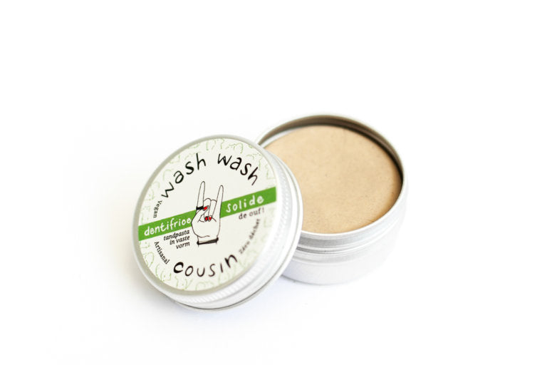 Dentifrice solide "Wash Wash Cousin"