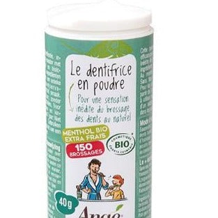 Dentifrice en poudre 80g menthol