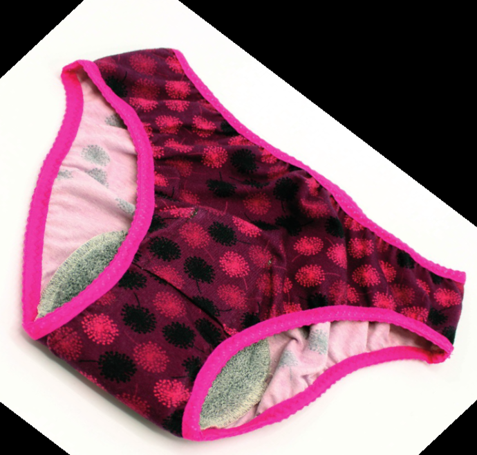 Culotte menstruelle lavable "La Renarde" (T32-54)