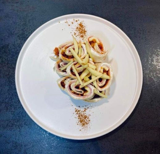 Wraps Gourmant "chez viva" (camembert, jambon, pommes)