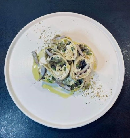 Wraps Veggie "chez viva" (aubergines, courgettes, feta) VG