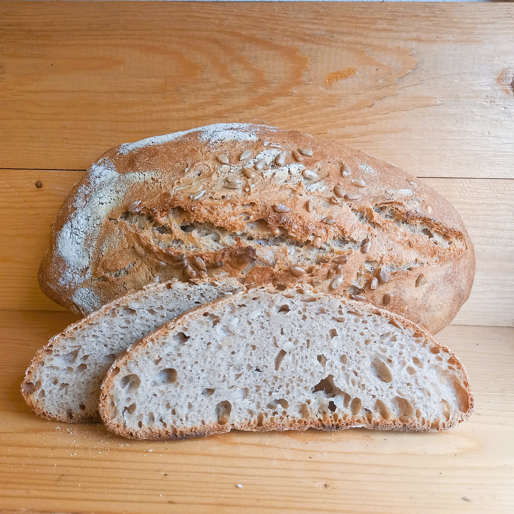 Pain Froment graines de tournesol 500g (mi-gris)