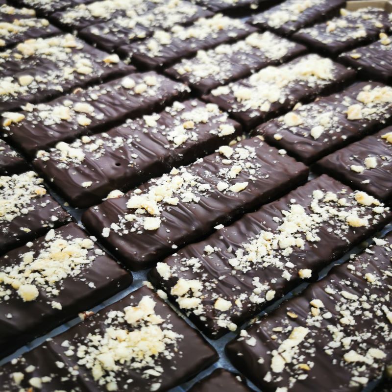 Barres Chocolatées Artisanales choco-noisette Wild Boys