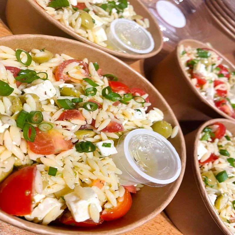 Pâtes froides grecques "chez viva"