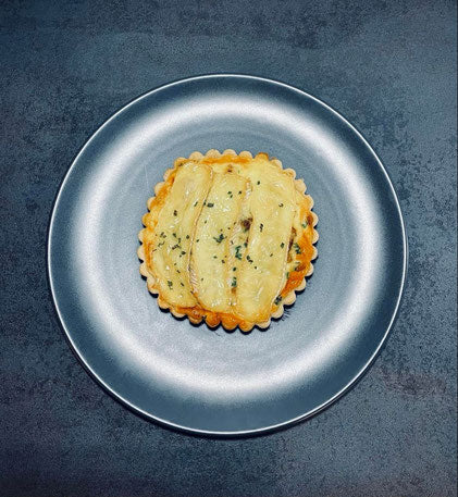 Tarte salée Rustique 14cm "chez viva" (camembert, jambon, pommes)