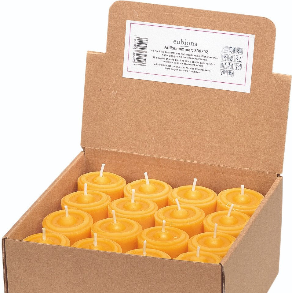 bougie chauffe plat cire d'abeille