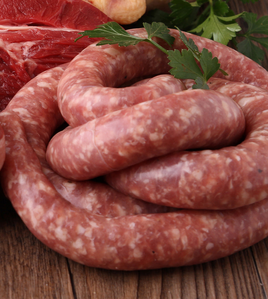 Saucisse barbecue à la pièce (16.4 €/kg - +/- 140g)