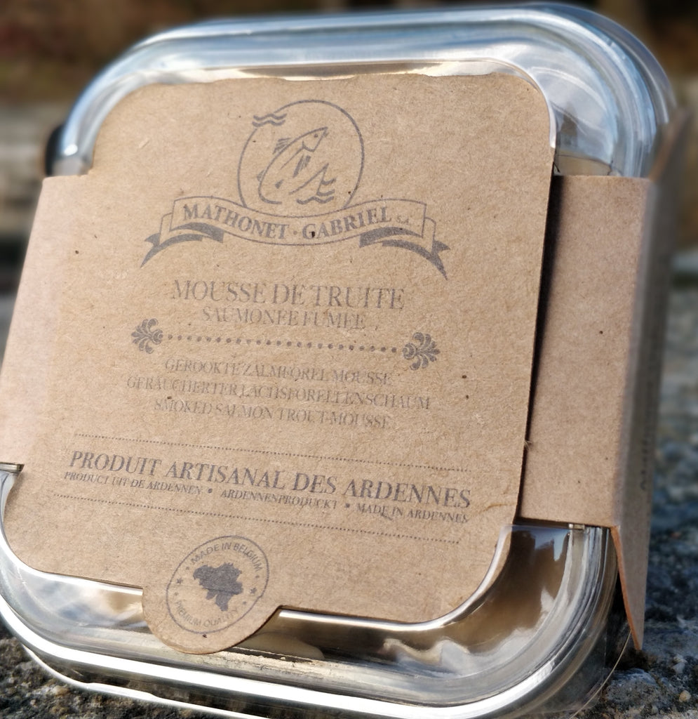 Mousse de truite saumonée fumée 150g