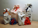 Sac "Bouteille" - emballage Noel Nat'Déco