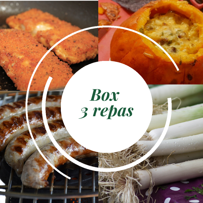 Box 3 repas classique - n°2 - par personne