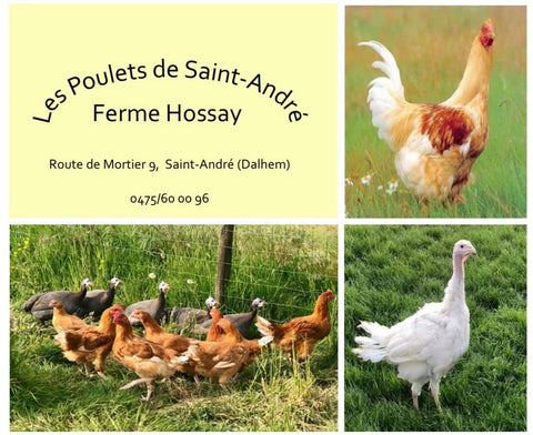 poulet croquant de Saint-André à la pièce