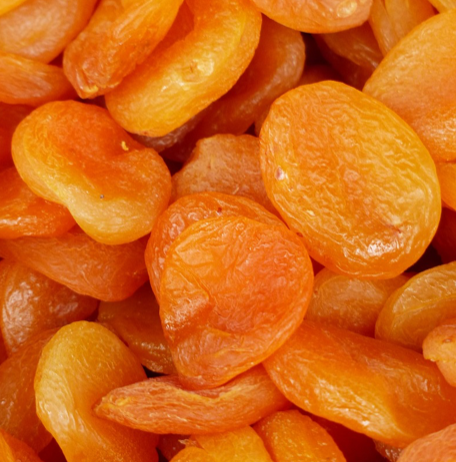 Abricots secs par 100g