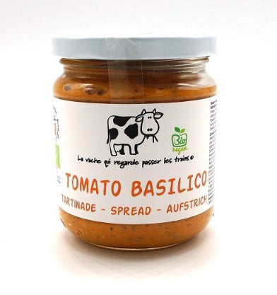 Tartinade tomate-basilic 200ml (3.3€/pot)
