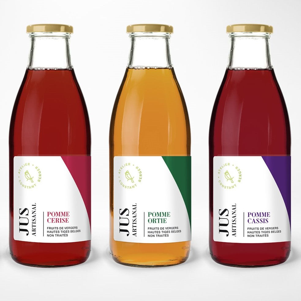 Jus de Pomme - cassis 1L - Atelier Constant-Berger (Herve)
